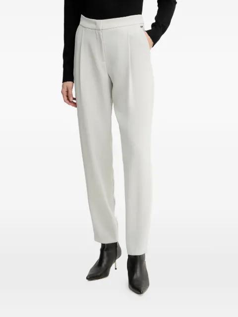 logo-plaque trousers by ARMANI EXCHANGE