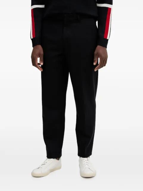 logo-plaque trousers by ARMANI EXCHANGE