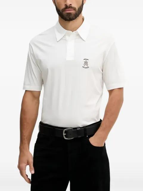 logo polo shirt by ARMANI EXCHANGE