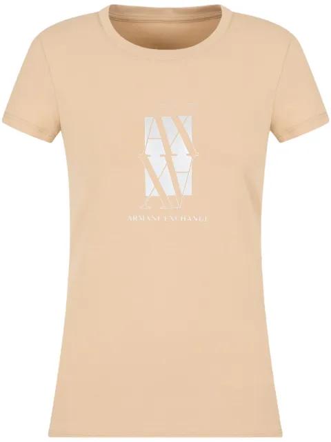 logo-print T-shirt by ARMANI EXCHANGE