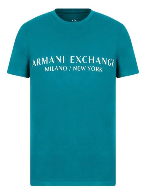 logo-print T-shirt by ARMANI EXCHANGE