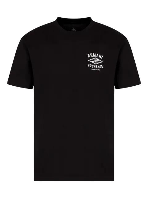 logo-print T-shirt by ARMANI EXCHANGE