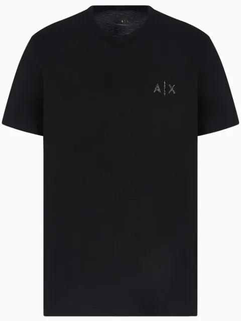 logo-print T-shirt by ARMANI EXCHANGE