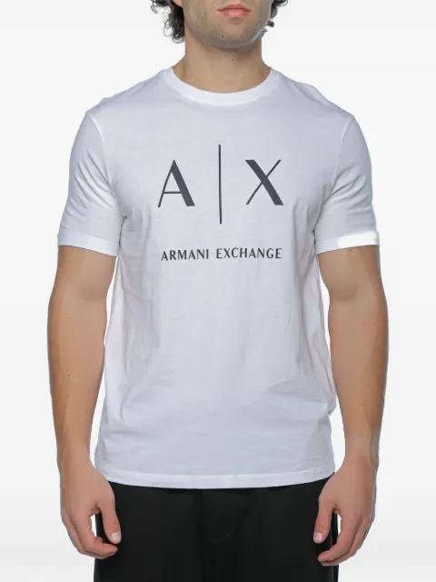 logo-print T-shirt by ARMANI EXCHANGE