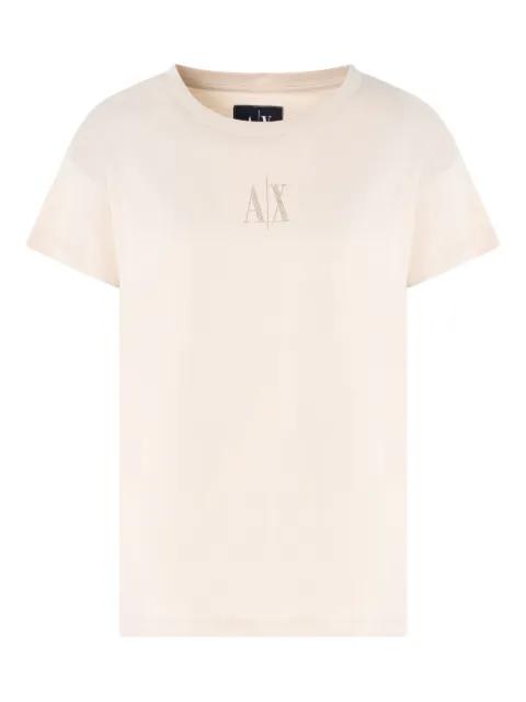 logo-print T-shirt by ARMANI EXCHANGE