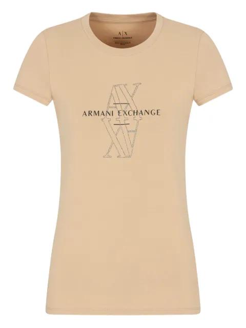 logo-print T-shirt by ARMANI EXCHANGE