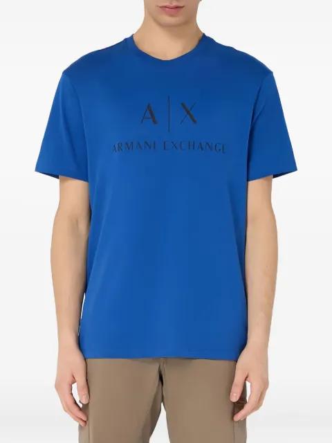 logo-print T-shirt by ARMANI EXCHANGE
