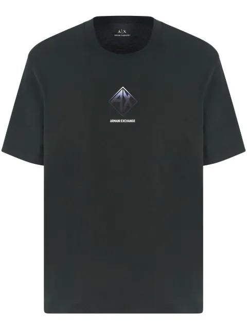logo-print T-shirt by ARMANI EXCHANGE