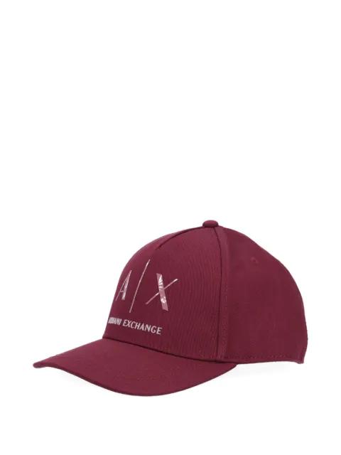 logo-print baseball cap by ARMANI EXCHANGE