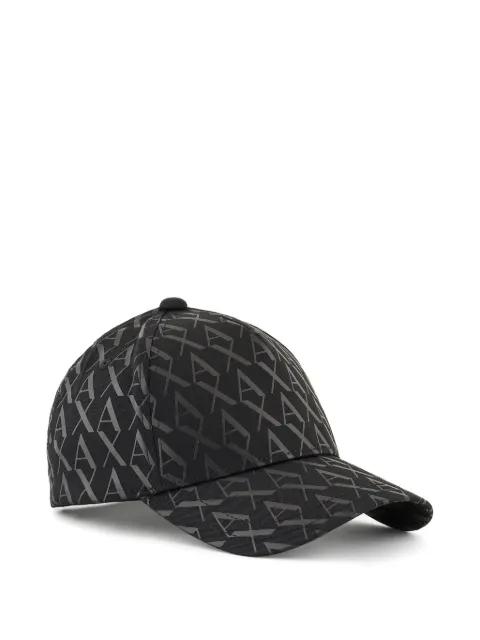 logo-print baseball cap by ARMANI EXCHANGE