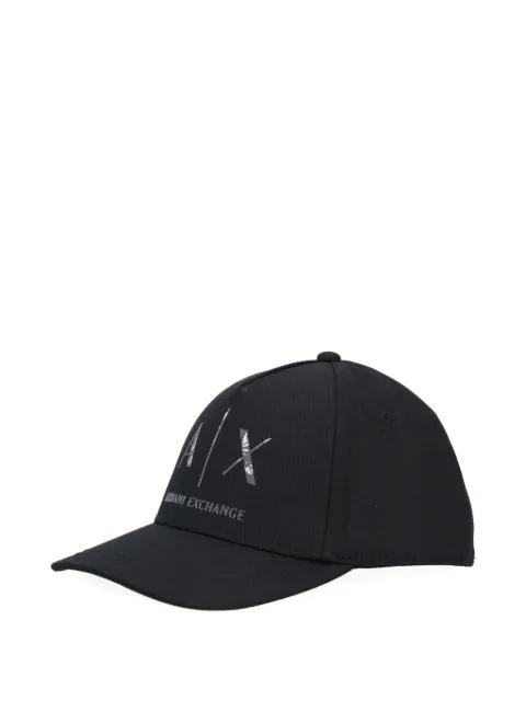 logo-print baseball cap by ARMANI EXCHANGE