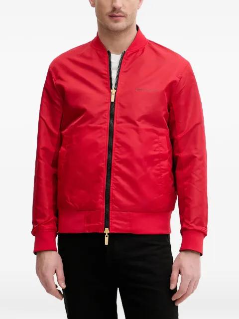 logo-print bomber jacket by ARMANI EXCHANGE