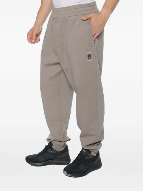 logo-print elasticated-waist track pants by ARMANI EXCHANGE