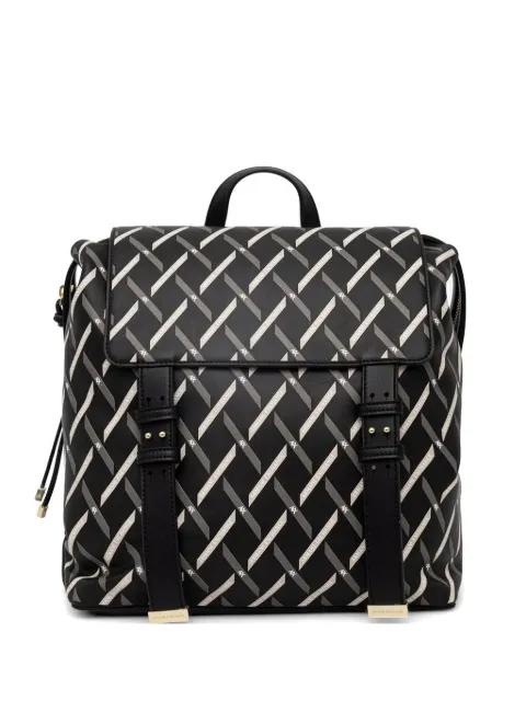 logo-print foldover backpack by ARMANI EXCHANGE