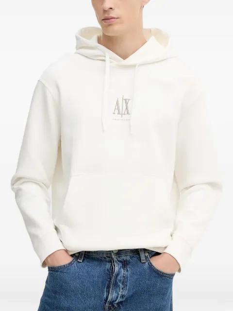 logo-print hoodie by ARMANI EXCHANGE