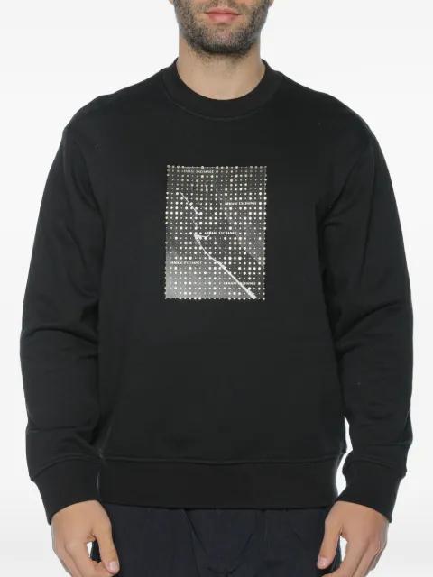 logo-print sweatshirt by ARMANI EXCHANGE