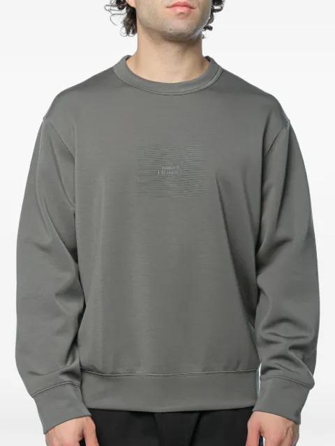 logo-print sweatshirt by ARMANI EXCHANGE