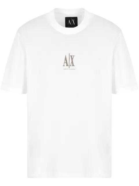logo-print t-shirt by ARMANI EXCHANGE
