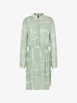 long-sleeve mini dress by ARMANI EXCHANGE long-sleeve mini dress by ARMANI EXCHANGE