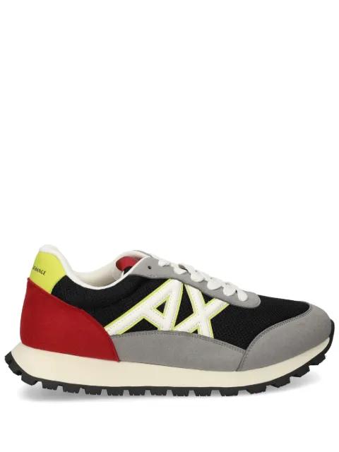 mesh-panelled sneakers by ARMANI EXCHANGE