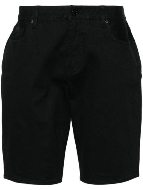 mid-rise denim shorts by ARMANI EXCHANGE