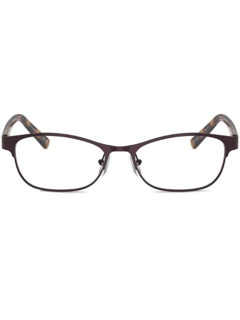 oval-frame glasses by ARMANI EXCHANGE
