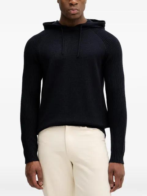 ribbed hoodie by ARMANI EXCHANGE