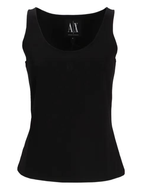 scoop-neck top by ARMANI EXCHANGE