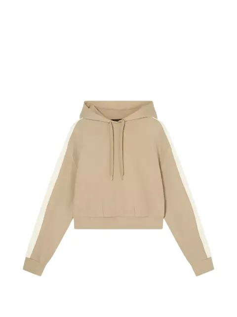 side-stripe drawstring hoodie by ARMANI EXCHANGE