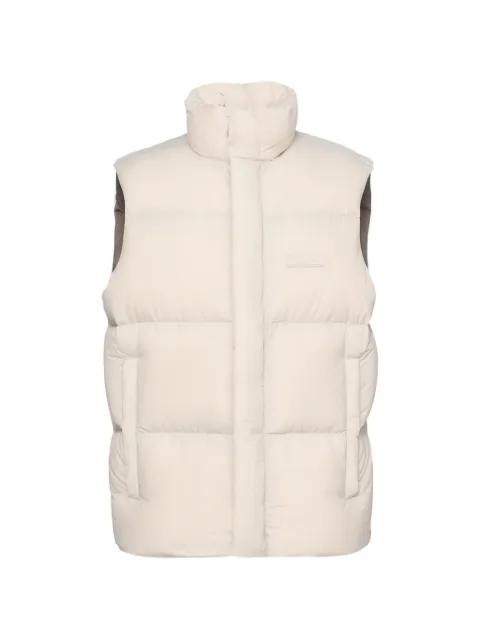stand-collar puffer gilet by ARMANI EXCHANGE