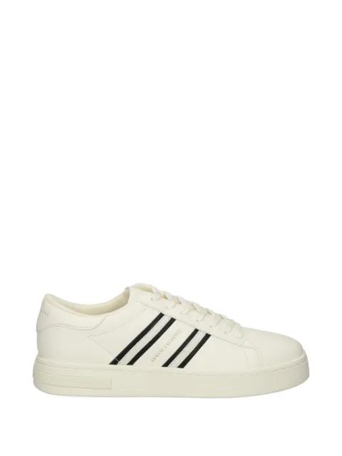 stripe-detail sneakers by ARMANI EXCHANGE