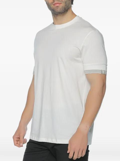stripe-trim t-shirt by ARMANI EXCHANGE