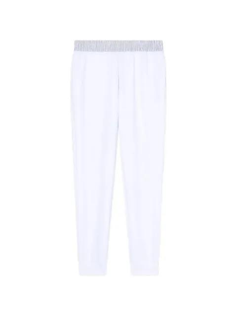 striped-waistband track pants by ARMANI EXCHANGE