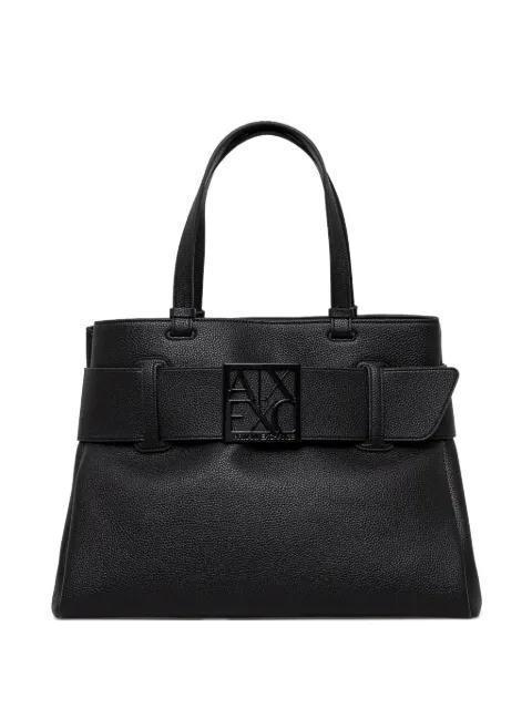 structured tote bag by ARMANI EXCHANGE