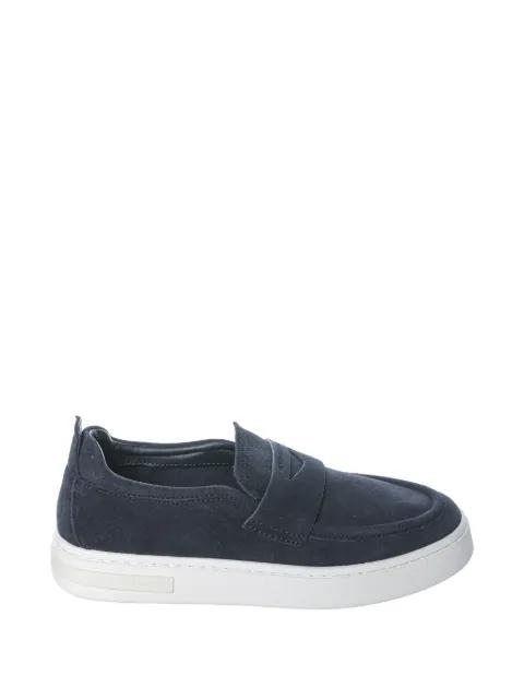 suede penny loafers by ARMANI EXCHANGE