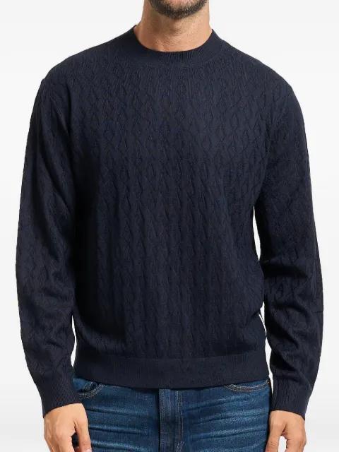 textured knit sweater by ARMANI EXCHANGE