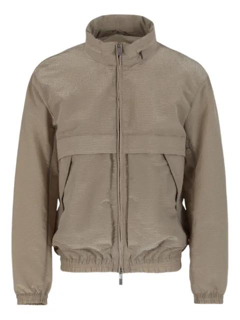textured zip jacket by ARMANI EXCHANGE