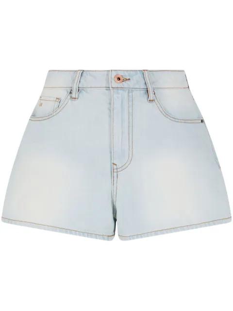 washed denim shorts by ARMANI EXCHANGE