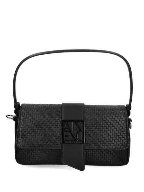 woven logo tote bag by ARMANI EXCHANGE