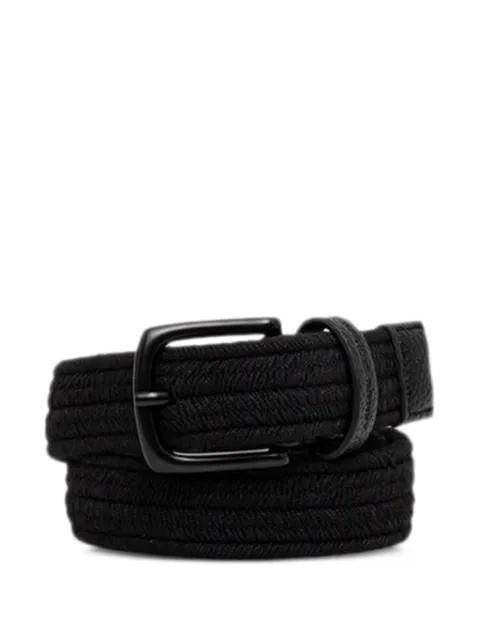 woven texture belt by ARMANI EXCHANGE