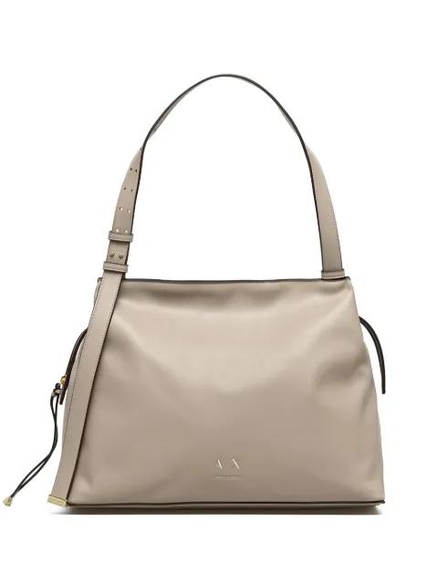 zip-clousure shoulder bag by ARMANI EXCHANGE