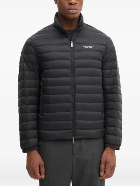 zip-fastening padded jacket by ARMANI EXCHANGE