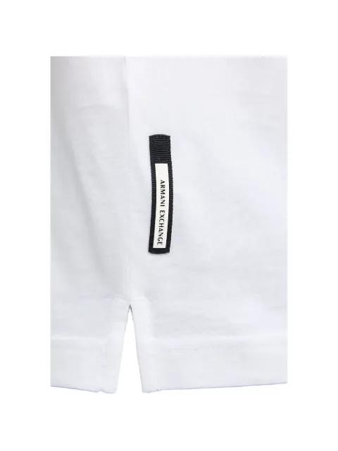 zip-fastening polo shirt by ARMANI EXCHANGE