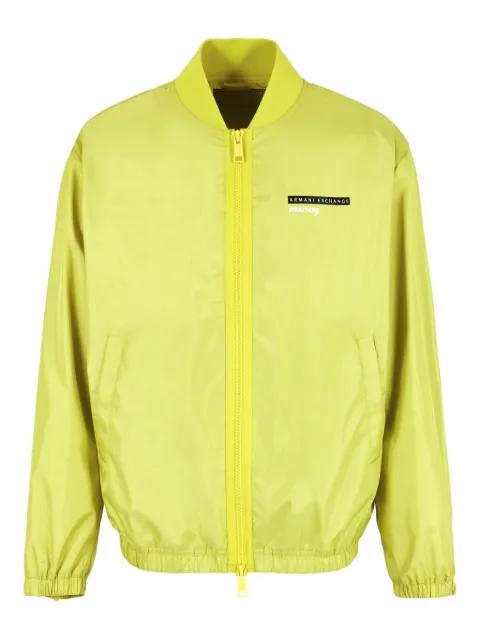 zip-front bomber jacket by ARMANI EXCHANGE