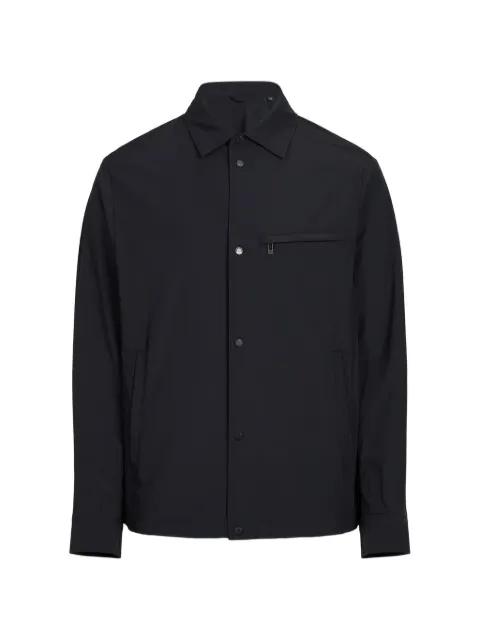 zip-pocket press-stud jacket by ARMANI EXCHANGE