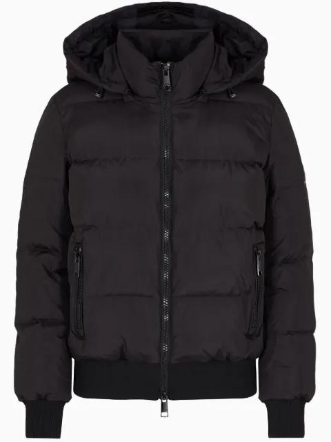 zip-up bomber jacket by ARMANI EXCHANGE