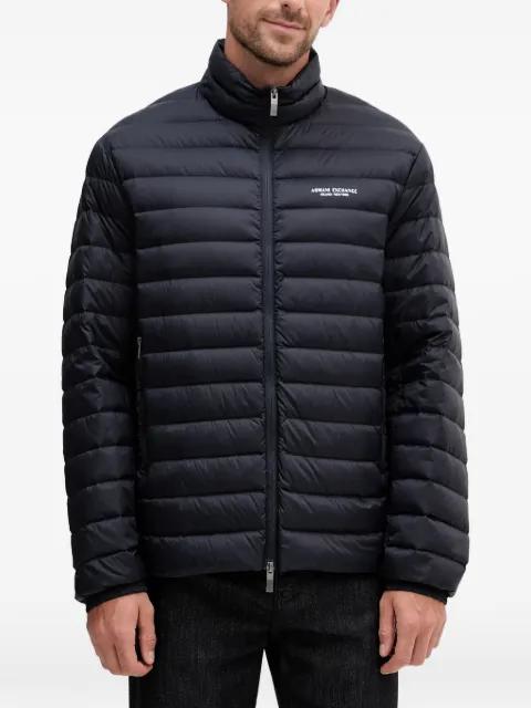 zipped quilted jacket by ARMANI EXCHANGE
