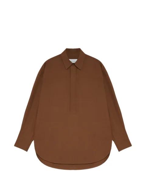 Candela curved-hem shirt by ARMARIUM