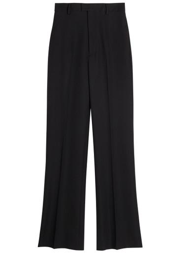 Carlo straight-leg wool trousers by ARMARIUM