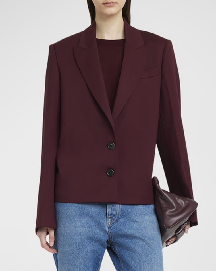 Raylee Virgin Wool Blazer Jacket by ARMARIUM